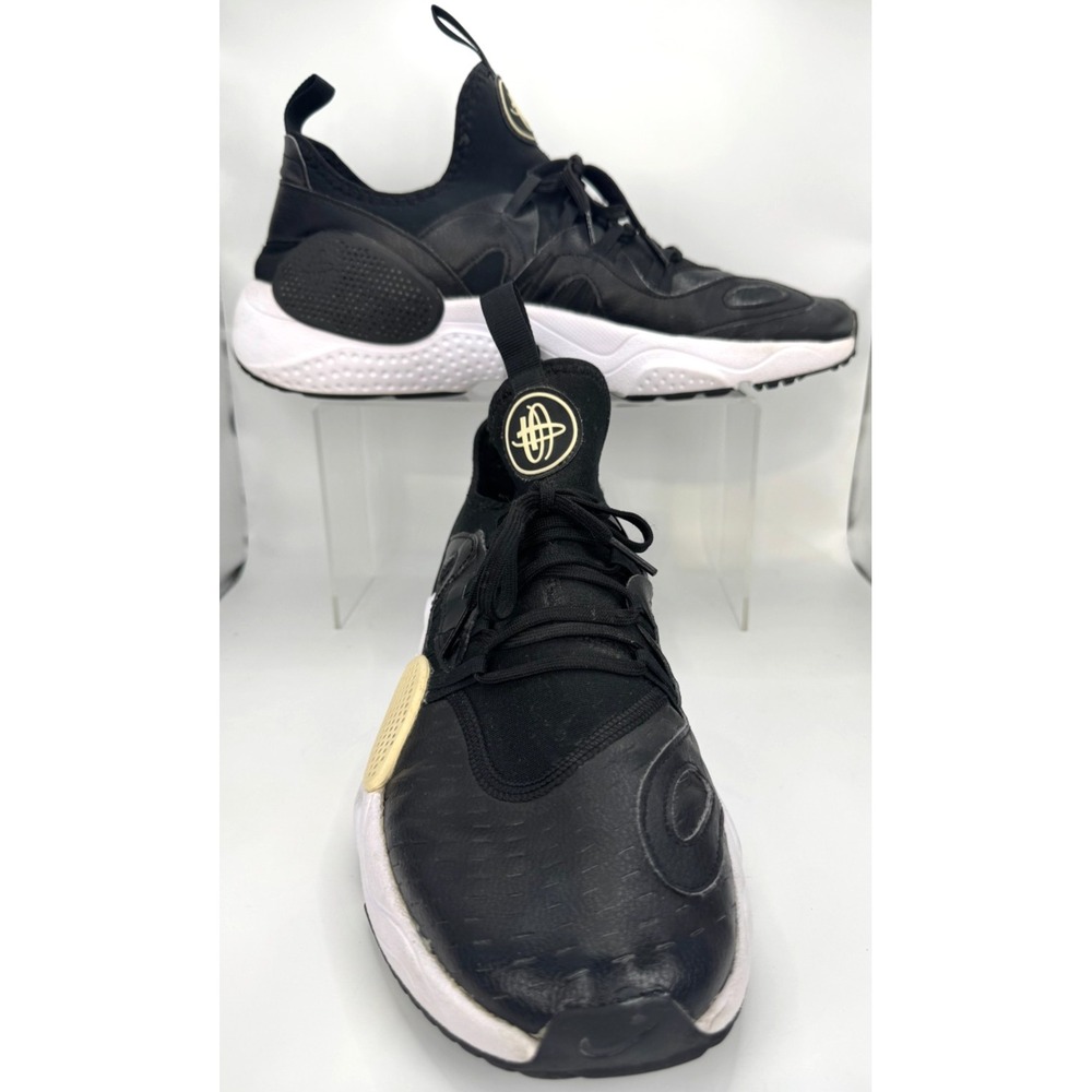Nike Air Huarache E.D.G.E. Running Shoes Black White Mens Size 12 AV3598-001